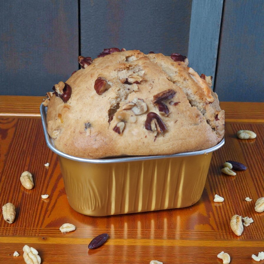 Mini Cranberry Pecan Banana Bread