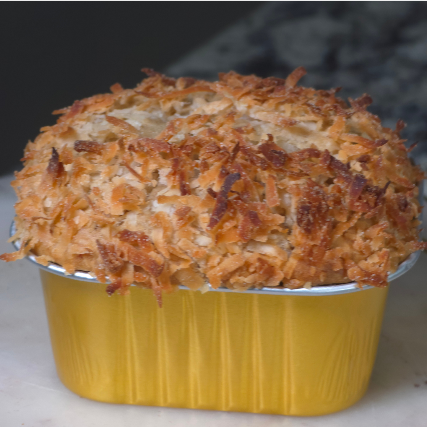 Mini Coconut Banana Bread