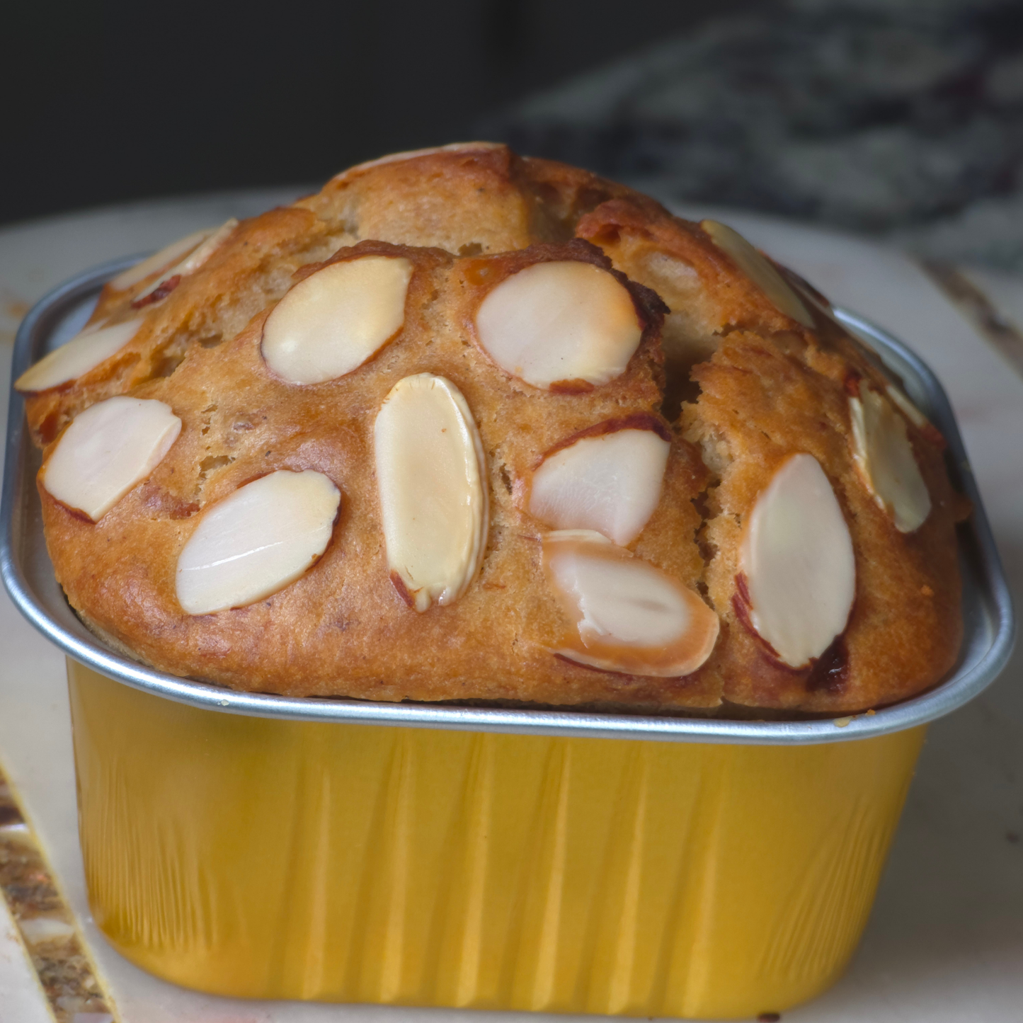 Mini Almond Banana Bread