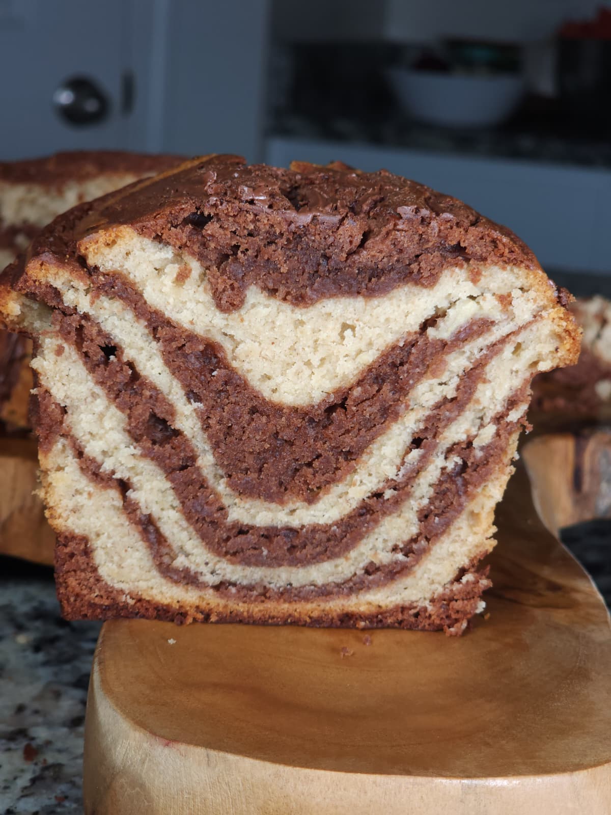Mini Nutella Layered Banana Bread