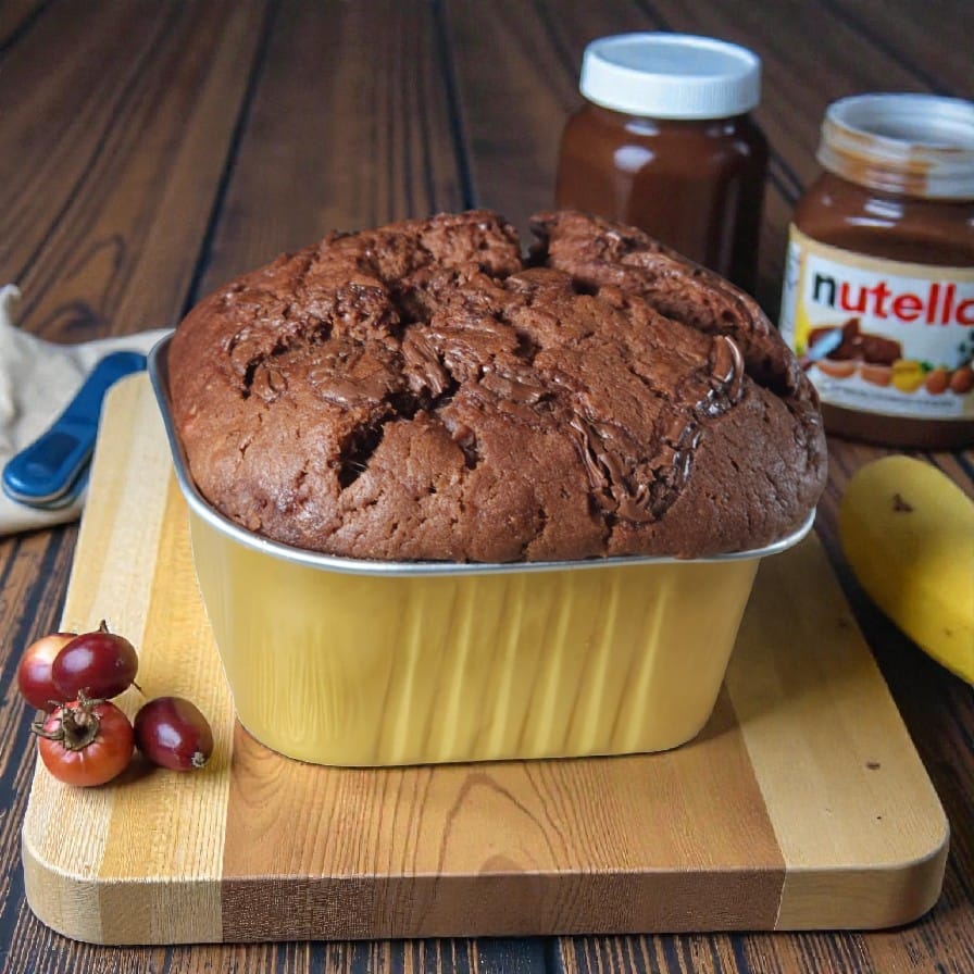 Mini Nutella Banana Bread